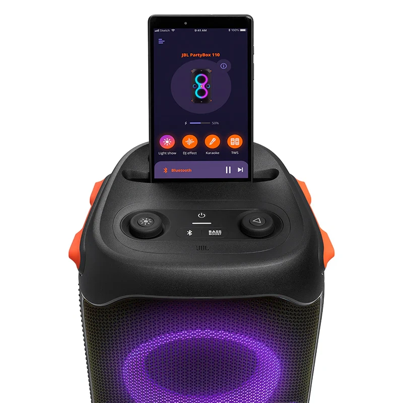 JBL PARTYBOX 110 Speaker Portable Bluetooth (Excellent Quality) - Image 4