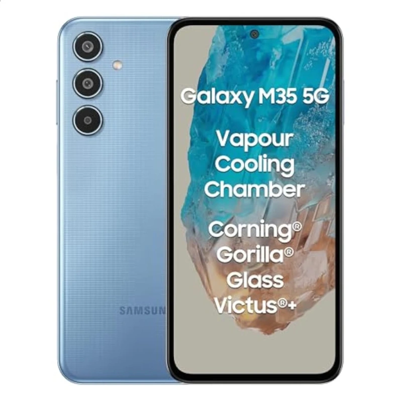 Samsung Galaxy M35 128GB 5G – Dubai (Excellent condition) - Image 2