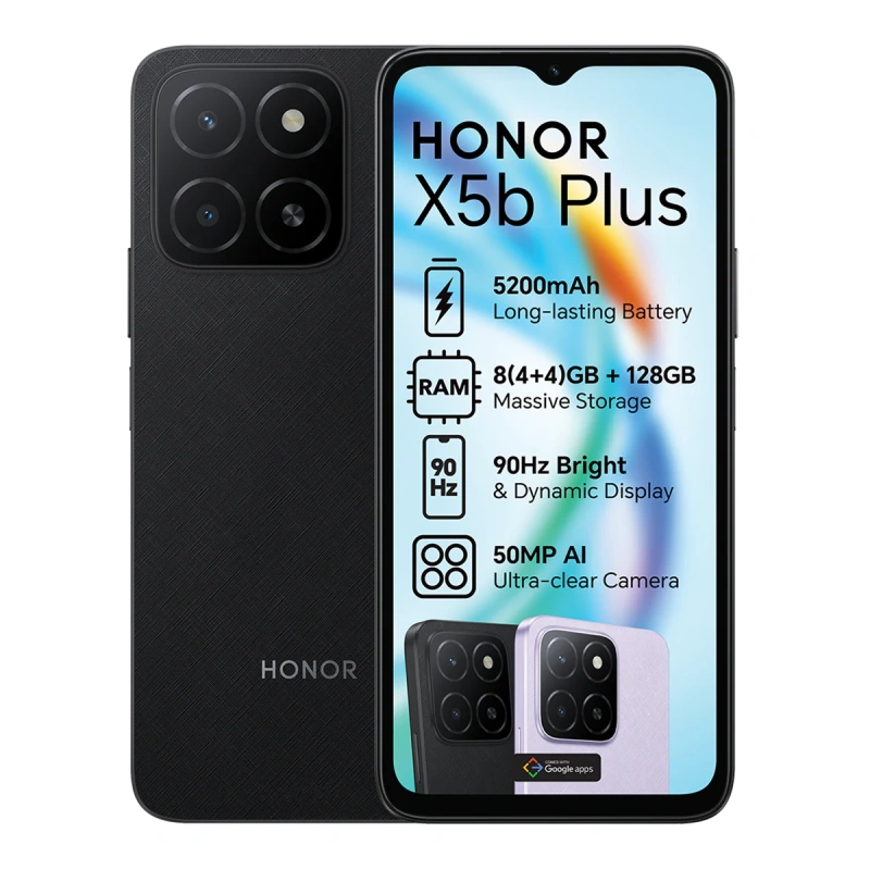 HONOR X5B Plus 4G 128GB, 50MP Camera, Large Battery | 1 year warranty - Image 3
