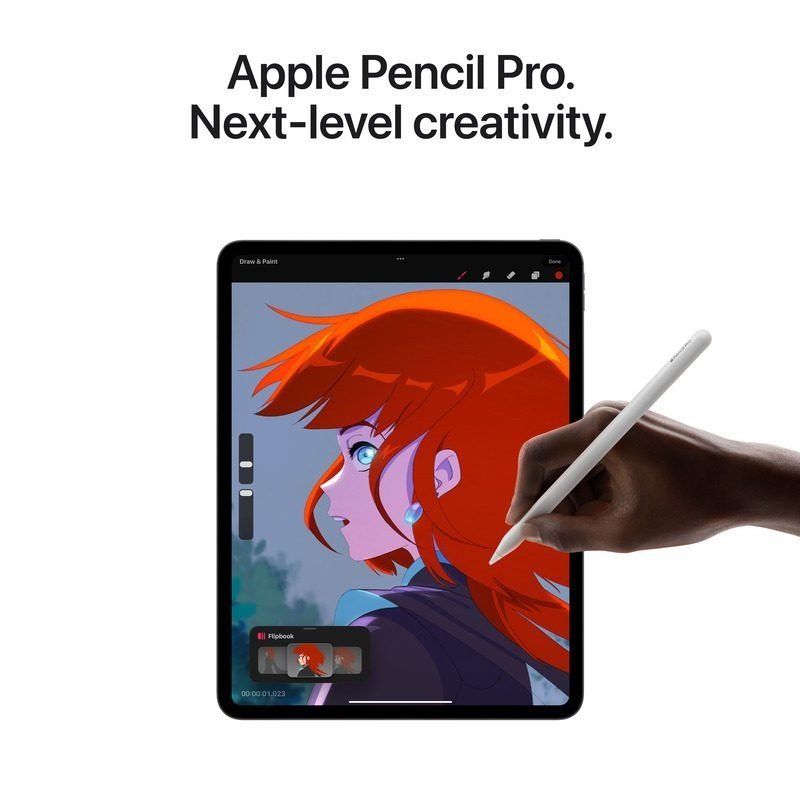 Apple iPad Pro 11 inch 2023 1TB Wi-Fi + Cellular | M4 Chip, Ultra Retina XDR Display, ProMotion Technology, Apple Pencil Pro Compatible | 1 year warranty - Image 4