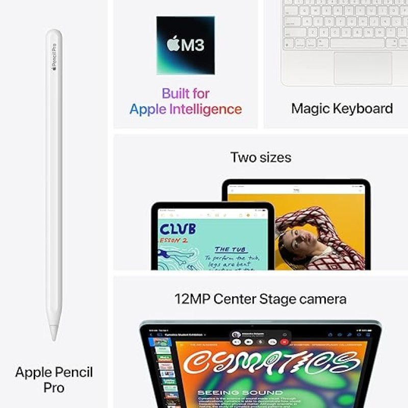 Apple iPad Air 128GB Wi-Fi + Cellular | M3 Chip, Liquid Retina Display, All-Day Battery | 1 year warranty - Image 4
