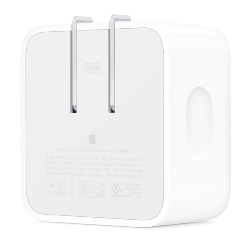 Apple USB-C 35W Dual Port Power Adapter - Image 3