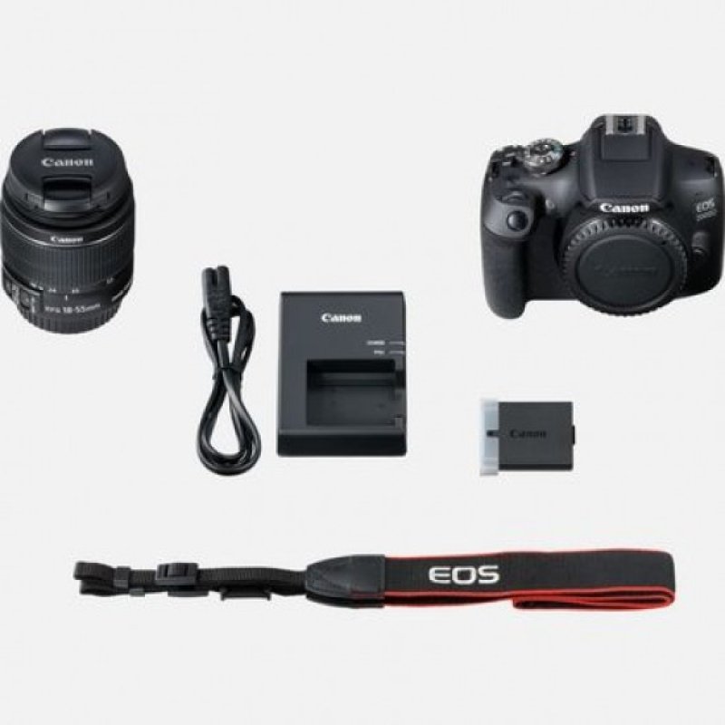 Canon EOS 2000D  18-55 DC III 2728C002AA - Image 2