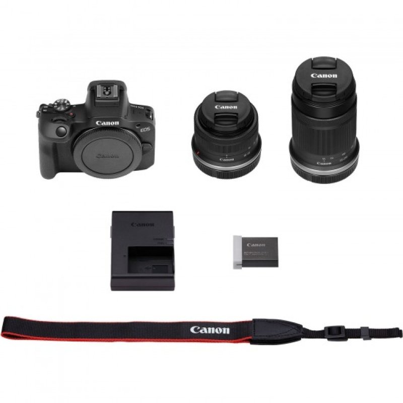 Canon EOS R100 +RF-S 18-45 I RFS55-210 6052C023AA - Image 6