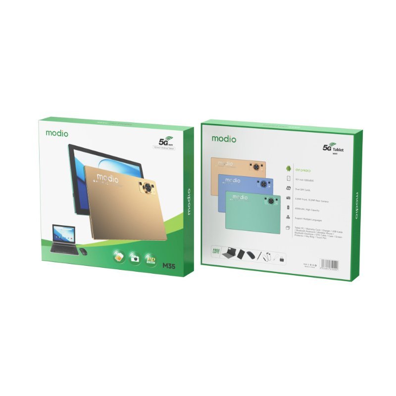 MODIO Kids Tablet M35 512GB Dual SIM | 10.1 inch IPS Display, 6000mAh Battery | 1 year warranty - Image 2