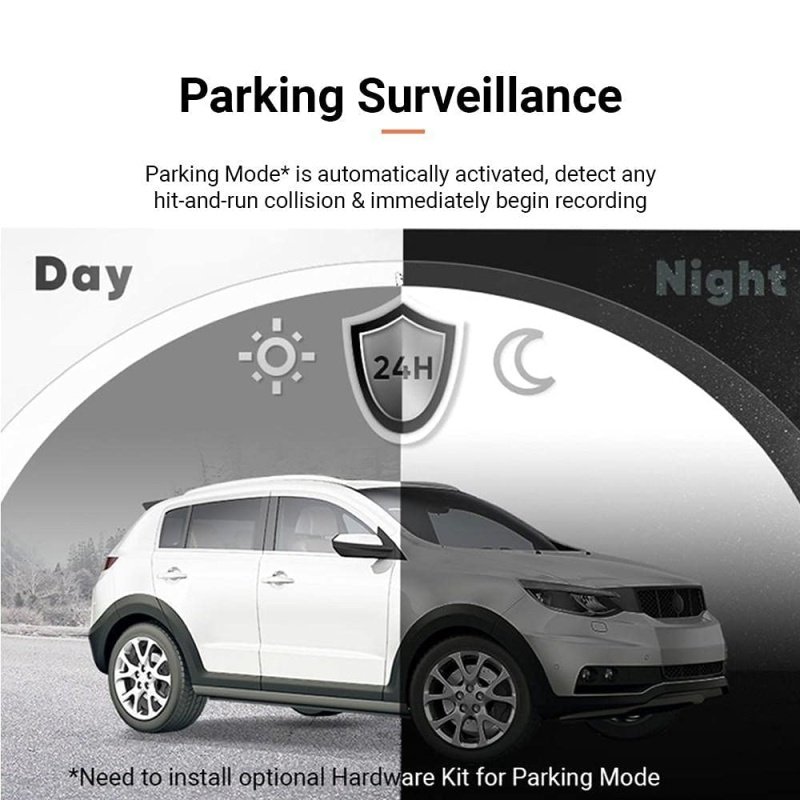 70 Mai Dash Cam A400+ Rear | 1440P Resolution | APP Control - Image 4