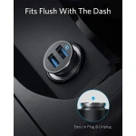 ANKER PD 2 ALLOY BLACK CAR CHARGER - Image 3