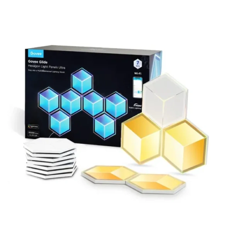GOVEE Glide Hexagon Light Panels Ultra 7 Pack - Image 2