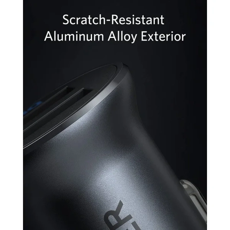 ANKER PD 2 ALLOY BLACK CAR CHARGER - Image 2