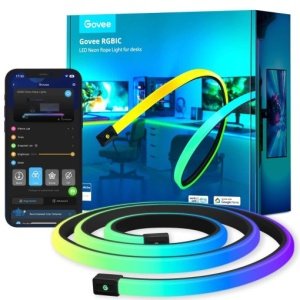 GOVEE 5M Neon Rope Light For Wall Lining