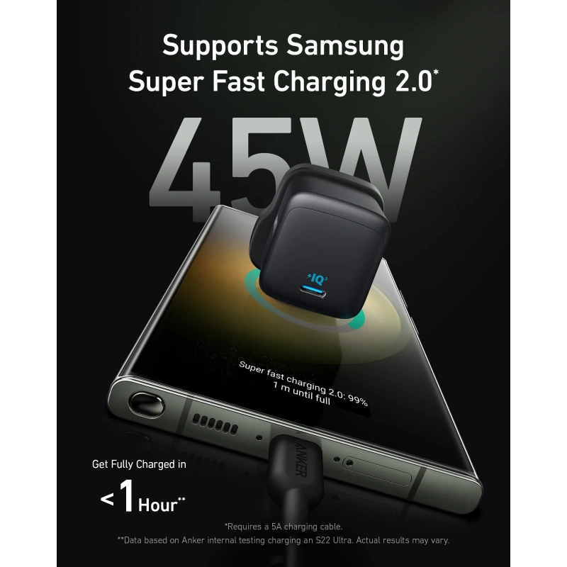 ANKER 313 WALL CHARGER 45W - Image 2