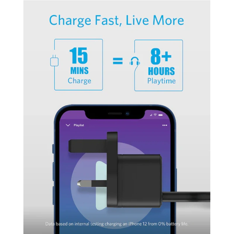 ANKER POWERPORT III 20W CUBE WALL CHARGER - Image 4
