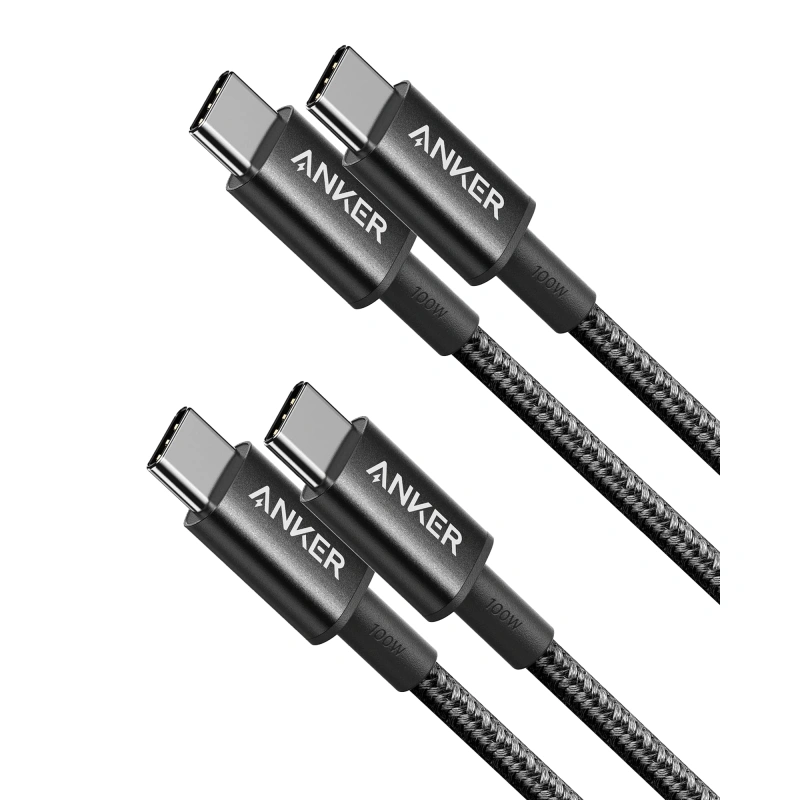 ANKER 333 USB-C TO USB-C 3FT CABLE 100W NYLON BRAIDED - Image 3
