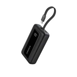 ANKER ZOLO NO.1 BUILT IN USB C CABLE POWER BANK