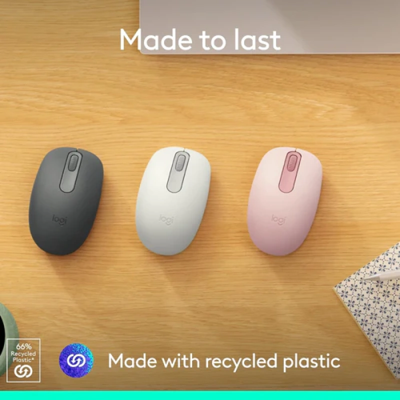 Logitech M196 Wireless White Mouse | Compact, Plug & Play | Kenya - Image 7