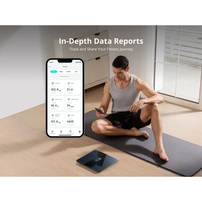 EUFY SMART SCALE P2 PRO BLACK - Image 5