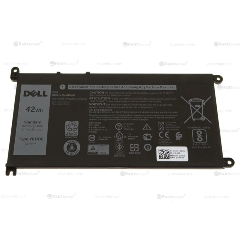 DELL YRDD6 ORG BATTERY - Image 2