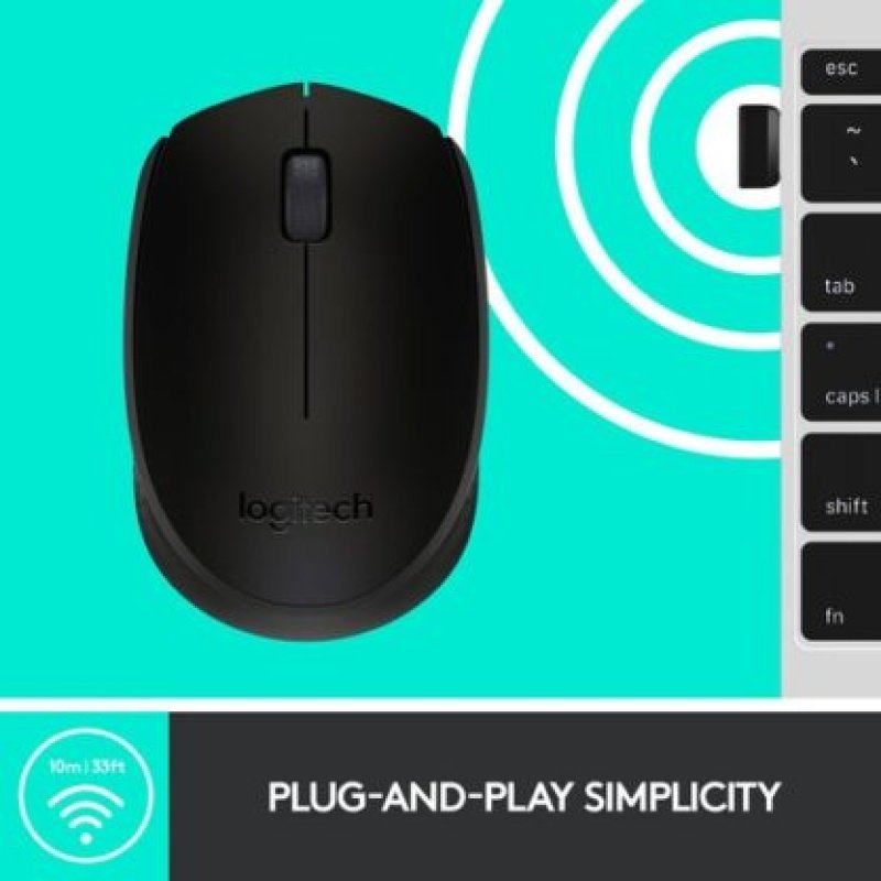Logitech M170 Wireless Mouse | Plug-and-Play, 12-Month Battery | Kenya - Image 4
