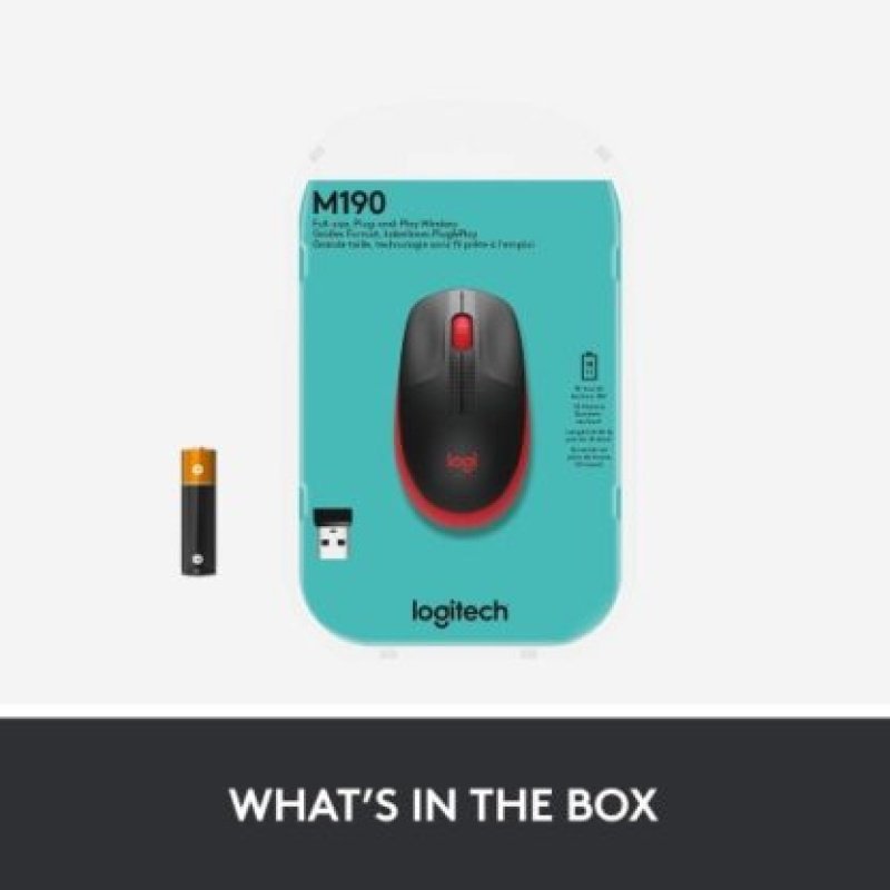 Logitech M190 Wireless Mouse | 1000 DPI, Precision Scroll Wheel | Kenya - Image 4