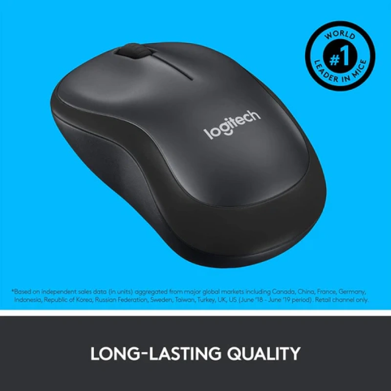 Logitech M221 Wireless Mouse | Compact, Silent Clicks | Kenya - Image 5