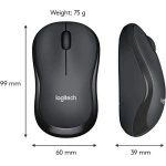 Logitech M221 Wireless Mouse | Compact, Silent Clicks | Kenya - Image 2