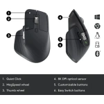Logitech MX Master 3S Wireless Mouse | Ergonomic, 8K DPI, Multi-Device | Kenya - Image 5