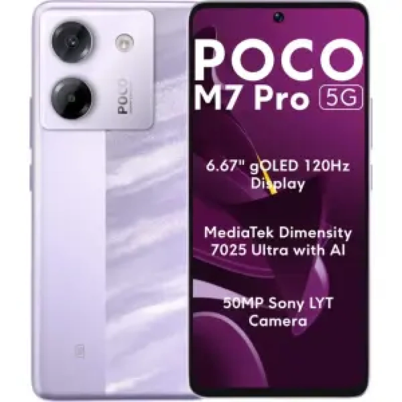 XIAOMI Poco M7 Pro | 256GB/512GB , 5G, AMOLED Display, Fast Charging | 1 year warranty - Image 3