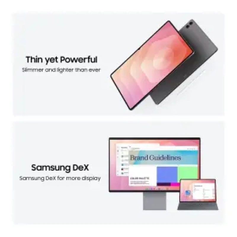 Samsung Galaxy Tab S11 Ultra 256GB Wi-Fi – Dubai | 6-inch Dynamic AMOLED 2X, MediaTek Dimensity 9400+ Chip | 1 year warranty - Image 5
