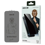 Green Lion 9H Steve Matte Privacy Screen Protector for iPhone 17 Pro Max – Black - Image 3