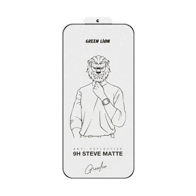 Green Lion 9H Steve Matte Screen Protector for iPhone 17 Pro Max – Clear - Image 2