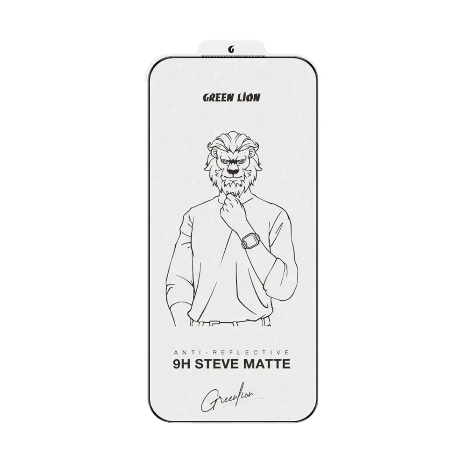 Green Lion 9H Steve Matte Screen Protector for iPhone 17 Pro Max – Clear Green Lion 9H Steve Matte Screen Protector for iPhone 17 Pro – Clear - Image 1