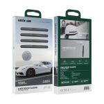Green Lion Car Door Guard 4-Strip Protective Pack – Black - Image 2