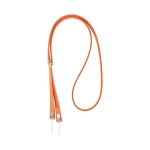 Green Lion Flexi Strap Crossbody Phone Lanyard 208cm – Orange - Image 2