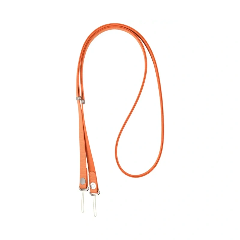 Green Lion Flexi Strap Crossbody Phone Lanyard 208cm – Orange - Image 2