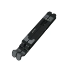 Green Lion Foldable Laptop Stand with 7 Tilt Adjustments – Black - Image 3