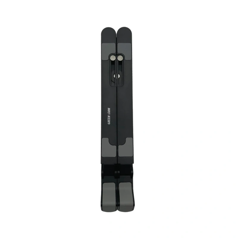 Green Lion Foldable Laptop Stand with 7 Tilt Adjustments – Black - Image 4