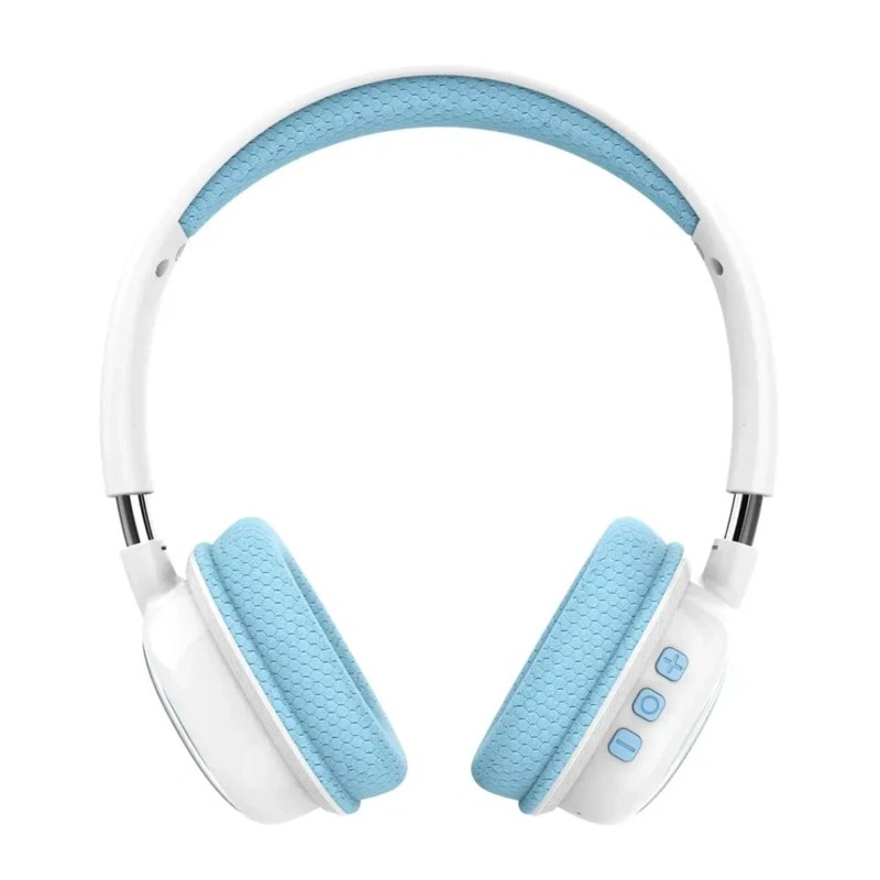 Green Lion GK-600 Kids Wireless Headphone – Blue - Image 3
