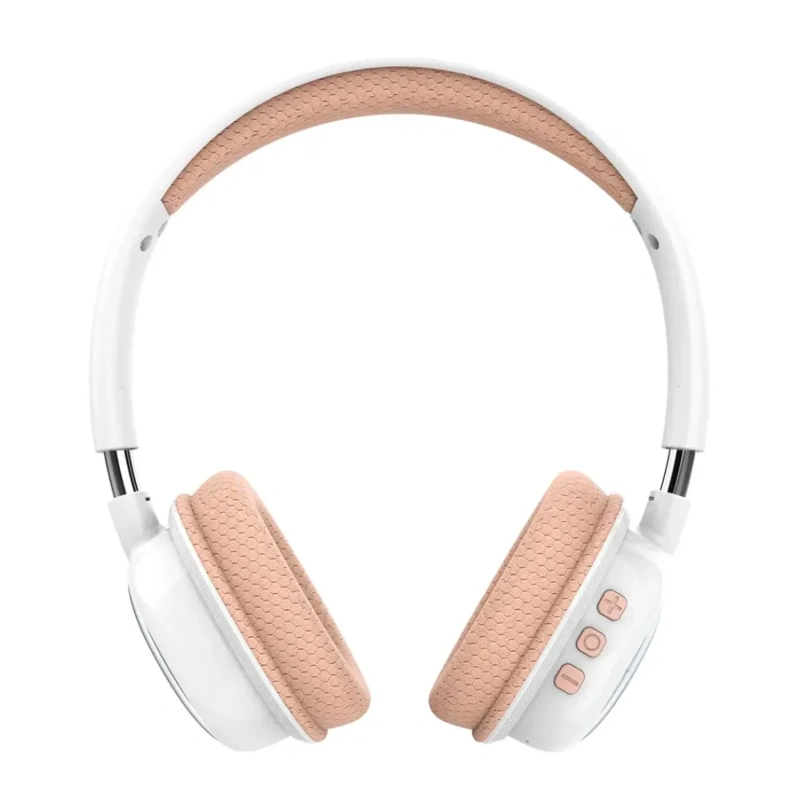 Green Lion GK-600 Kids Wireless Headphone – Pink - Image 2