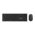 Green Lion GKM-200 Wireless Keyboard & Mouse Combo – Black