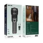 Green Lion Hunter Portable LED Torch 5,000mAh 2000 Lumens – Grey - Image 2