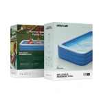 Green Lion Large Inflatable Swimming Pool – Blue - Image 2