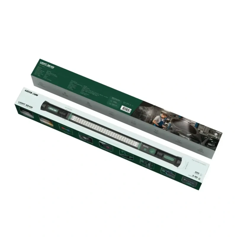 Green Lion Light Beam Magnetic Rechargeable Work Light – Black - Image 2