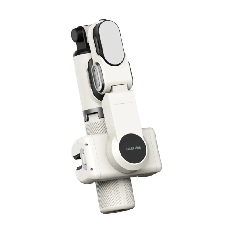Green Lion Palermo Gimbal Tripod Stand with Remote Control – White - Image 2