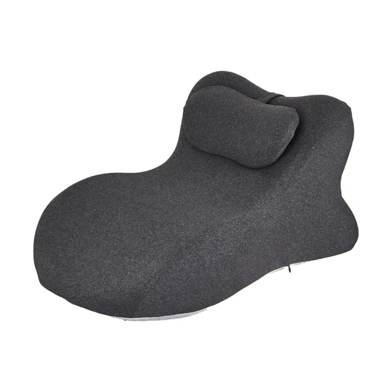 Green Lion Relief Wedge Pillow Premium Memory Foam – Black - Image 3