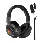 Green Lion Shadow Gaming ANC Headphone – Black - Image 2