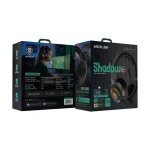 Green Lion Shadow Gaming ANC Headphone – Black - Image 4