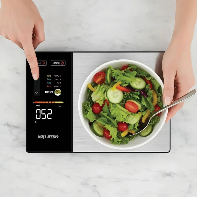 Green Lion Smart Food Scale with TFT Display – Black - Image 2