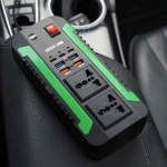 Green Lion Spark 300W Power Inverter with AC USB-A & PD Ports – Black - Image 2