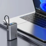 Green Lion Tron X 20,000mAh Power Bank PD 65W – Gray - Image 3
