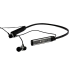 Green Lion Veria Wireless Neckband Earphones – Black - Image 3
